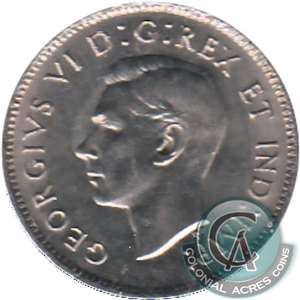 1937 Canada 5-cents AU-UNC (AU-55)