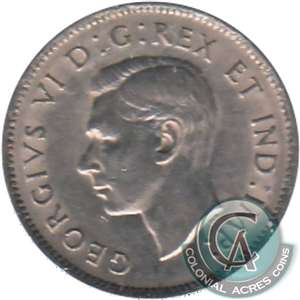 1939 Canada 5-cents Extra Fine (EF-40)