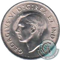 1940 Canada 5-cents UNC+ (MS-62)