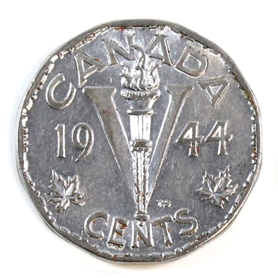 1944 Canada 5-cents Extra Fine (EF-40)