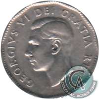 1950 Canada 5-cents Circulated