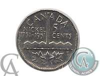 1951 Refinery Canada 5-cents Circulated