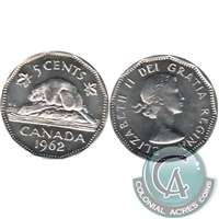 1962 Canada 5-cents Brilliant Uncirculated (MS-63)