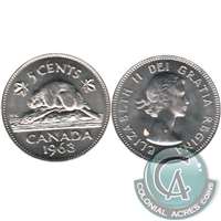 1963 Canada 5-cents Brilliant Uncirculated (MS-63)