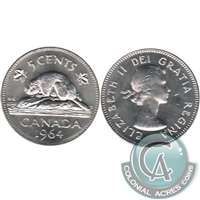1964 Canada 5-cents Brilliant Uncirculated (MS-63)