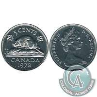 1972 Canada 5-cents Proof Like