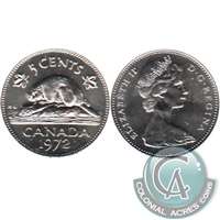 1972 Canada 5-cents Brilliant Uncirculated (MS-63)