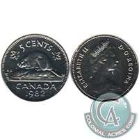1982 Canada 5-cents Proof Like