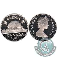 1984 Canada 5-cents Proof