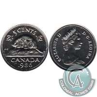 1986 Canada 5-cents Proof Like