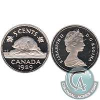 1989 Canada 5-cents Proof