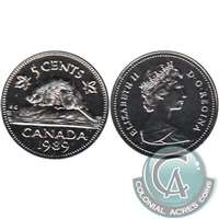 1989 Canada 5-cents Proof Like