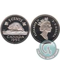 1993 Canada 5-cents Proof