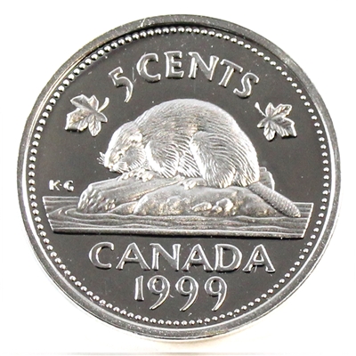 1999 Canada 5-cents Silver Proof