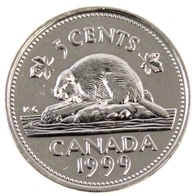 1999 Canada 5-cents Proof Like