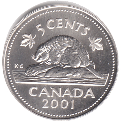 2001P Canada 5-cents Specimen