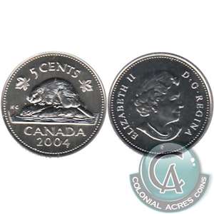 2004P Canada 5-cents Specimen