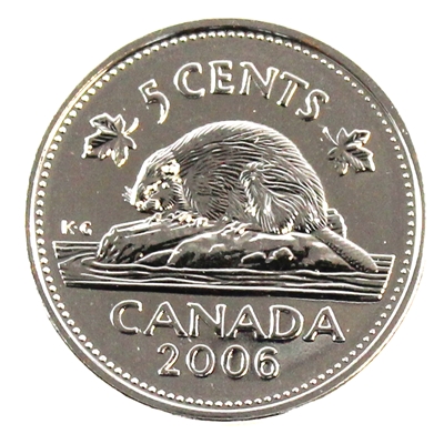 2006 Canada 5-cents Logo Canada 5-cents Proof Like