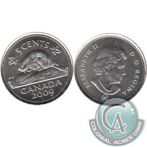 2009 Canada 5-cents Brilliant Uncirculated (MS-63)