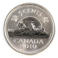 2010 Canada 5-cents Specimen