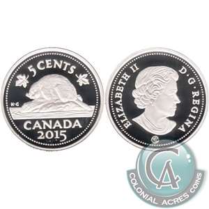 2015 Canada 5-cents Silver Proof