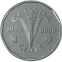 2020 Victory Canada 5-cents Silver Proof (No Tax)