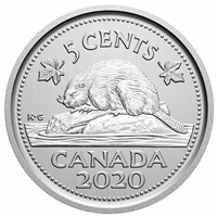 2020 Canada 5-cents Specimen