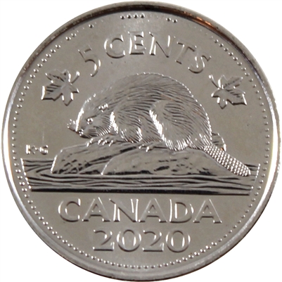 2020 Canada 5-cents Brilliant Uncirculated (MS-63)