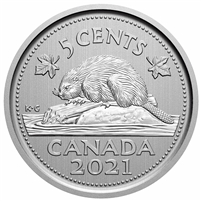 2021 Canada 5-cents Specimen