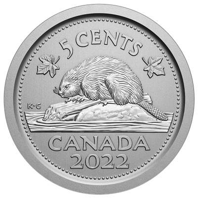 2022 Canada 5-cents Specimen