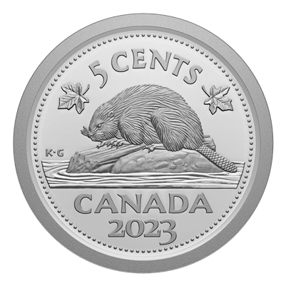 2023 Canada 5-cents Silver Proof (No Tax)