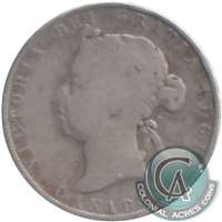 1872H Canada 50-cents G-VG (G-6) $