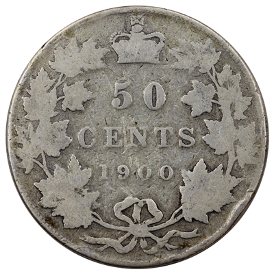 1900 Canada 50-cents About Good (AG-3)