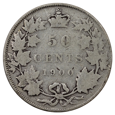 1900 Canada 50-cents Good (G-4)