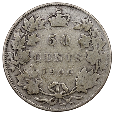 1900 Canada 50-cents Very Good (VG-8) $