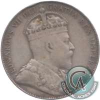 1902 Canada 50-cents F-VF (F-15) $