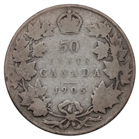 1905 Canada 50-cents G-VG (G-6) $