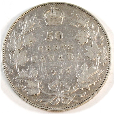 1912 Canada 50-cents VG-F (VG-10)