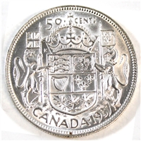 1937 Canada 50-cents AU-UNC (AU-55)