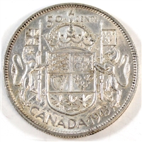 1943 Canada 50-cents Extra Fine (EF-40)