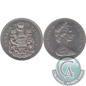1970 Canada 50-cents Brilliant Uncirculated (MS-63)