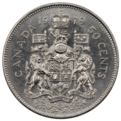 1979 Canada 50-cents Brilliant Uncirculated (MS-63)
