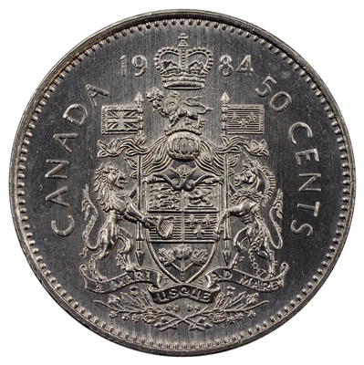 1984 Canada 50-cents Brilliant Uncirculated (MS-63)