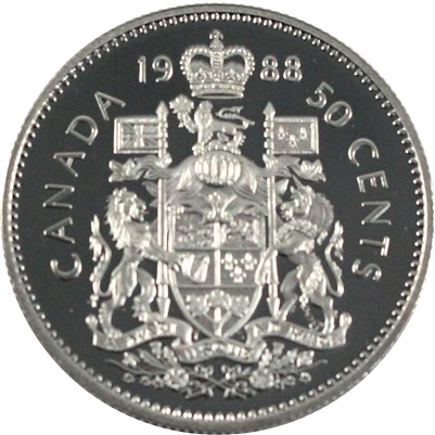 1988 Canada 50-cents Proof