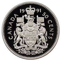 1991 Canada 50-cents Proof
