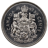 1993 Canada 50-cents Brilliant Uncirculated (MS-63)
