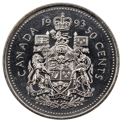 1993 Canada 50-cents Brilliant Uncirculated (MS-63)