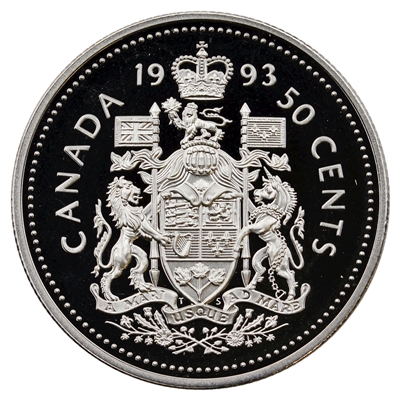 1993 Canada 50-cents Proof
