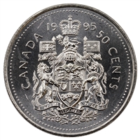 1995 Canada 50-cents Brilliant Uncirculated (MS-63)