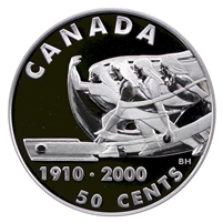 2000 Canada Bowling 50-cents Silver Proof_